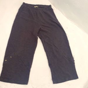 Chalet wide Leg Grey Capri Wide Leg Pants